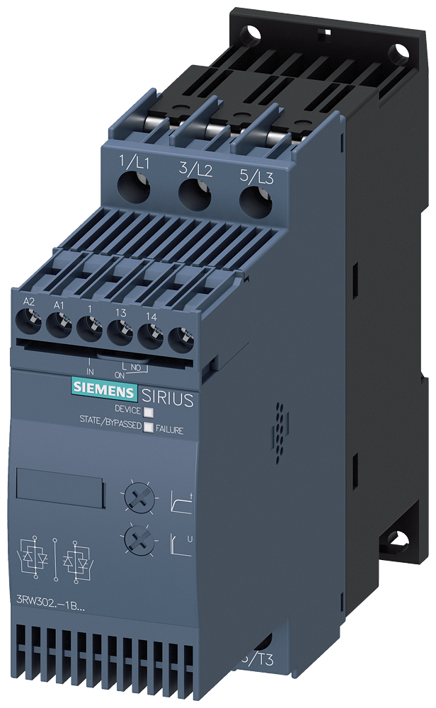 SIEMENS softstarter 11kw 25a 3RW3026-1BB04 - G ic03 xx 31077p - 11000104