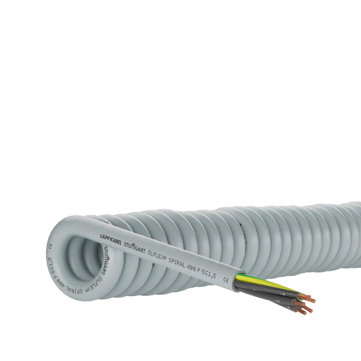 LAPP pur spiraalkabel 400p 5X0,75 qmm 2-6m - Lapp 7xpi1vublwgibtwyyj0jovd3wip4zpl2hcfclwepjtk - 11003751