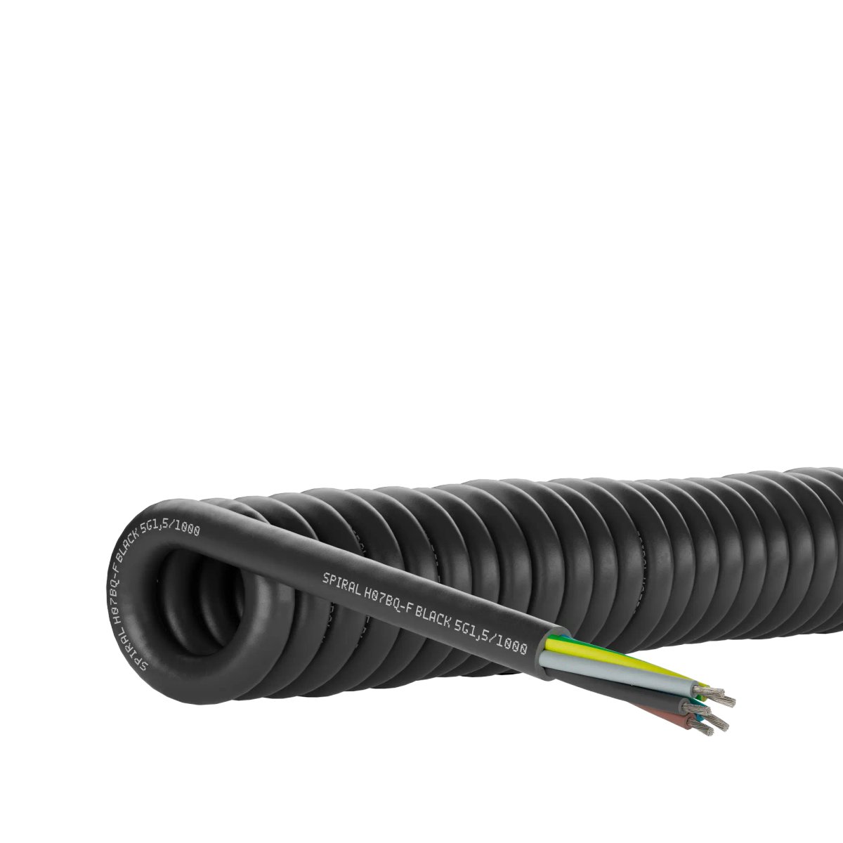 LAPP SPIRAL H07BQ-F BLACK 3X1,5 1,0-3,0m - Lapp zxrgmuvfrgn1g opcvbszote7fj1r2cvfwcvtdykd9m - 11002388