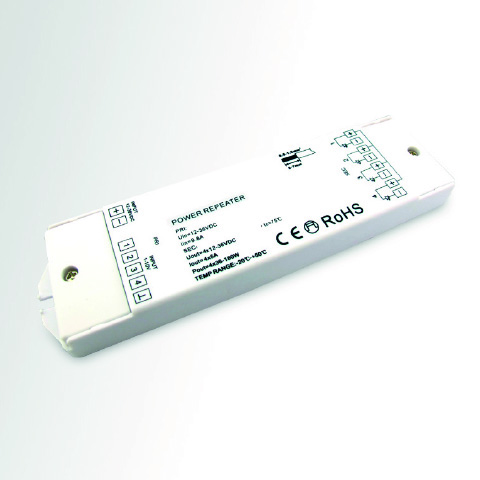 PROLUMIA rgbw versterker 12-36vdc 3/4 kanalen 5a - Led controller 46191066 - 8823419