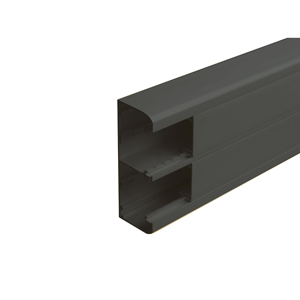 Legrand DLP snap on wandgoot 50x130 mm zwart 2 meter - Lg 075752 web r - 20038665