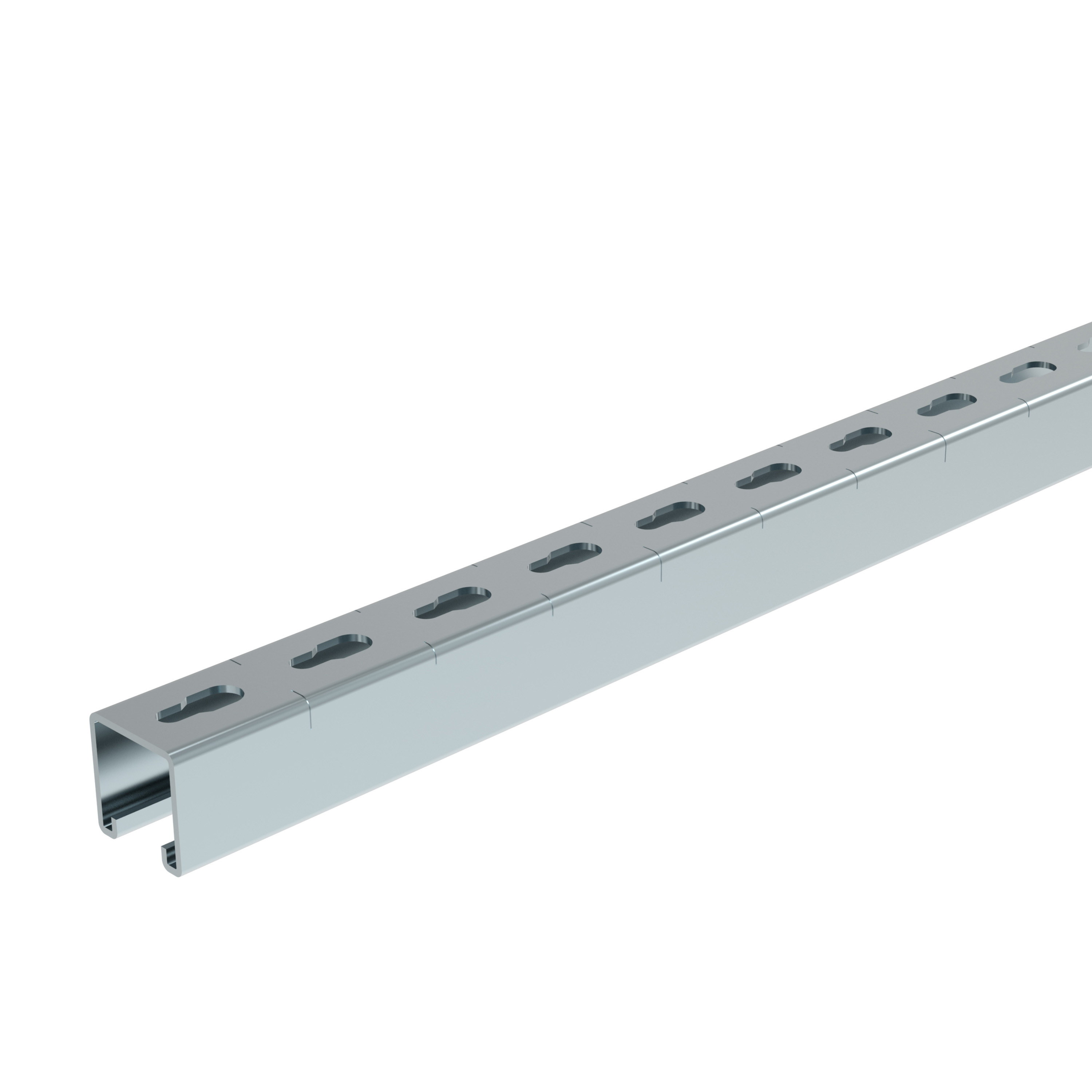 Legrand Rail strut R41S, 41x41x2,5 L3 Sdz, C-profiel enkel, rug geperforeerd - Lg 345200 web r - 20038866