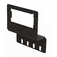 Legrand Universele montageplaat voor Mosaic, 4 modules, bijv: 2x RJ45 + 1xWCD - Lg 350158 web r - 20038989