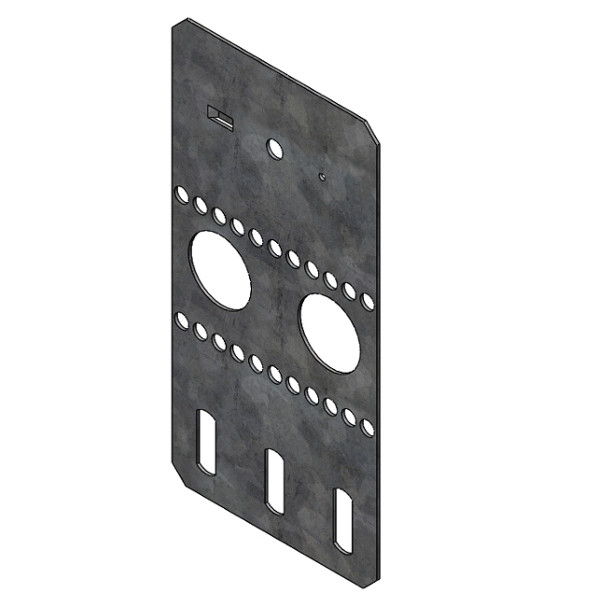 Legrand Montageplaat enkelvoudig, Wago (connectoren) steekverbinding P31+ Sdz - Lg 350179 web r - 20038992