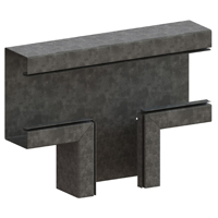 Legrand T-stijg-/zakstuk 130x63mm zink - Lg 351375 web r - 20039207