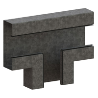 Legrand T-stijg-/zakstuk 170x63mm zink - Lg 351376 web r - 20039208
