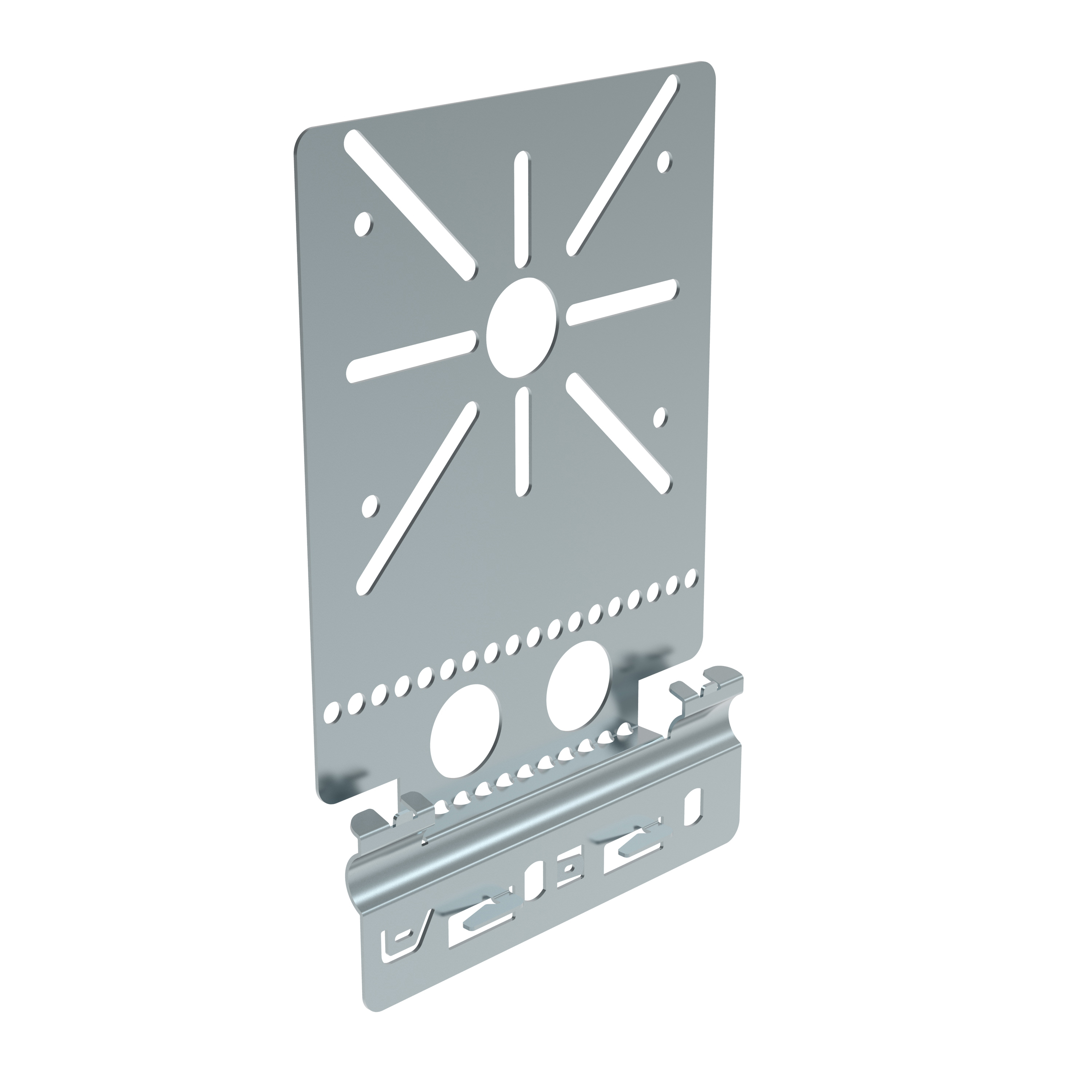 Legrand P31+ snelmontageplaat kabelgoot H60 Ral9010. schroefloos klemmen. - Lg 486155 web r - 20040081