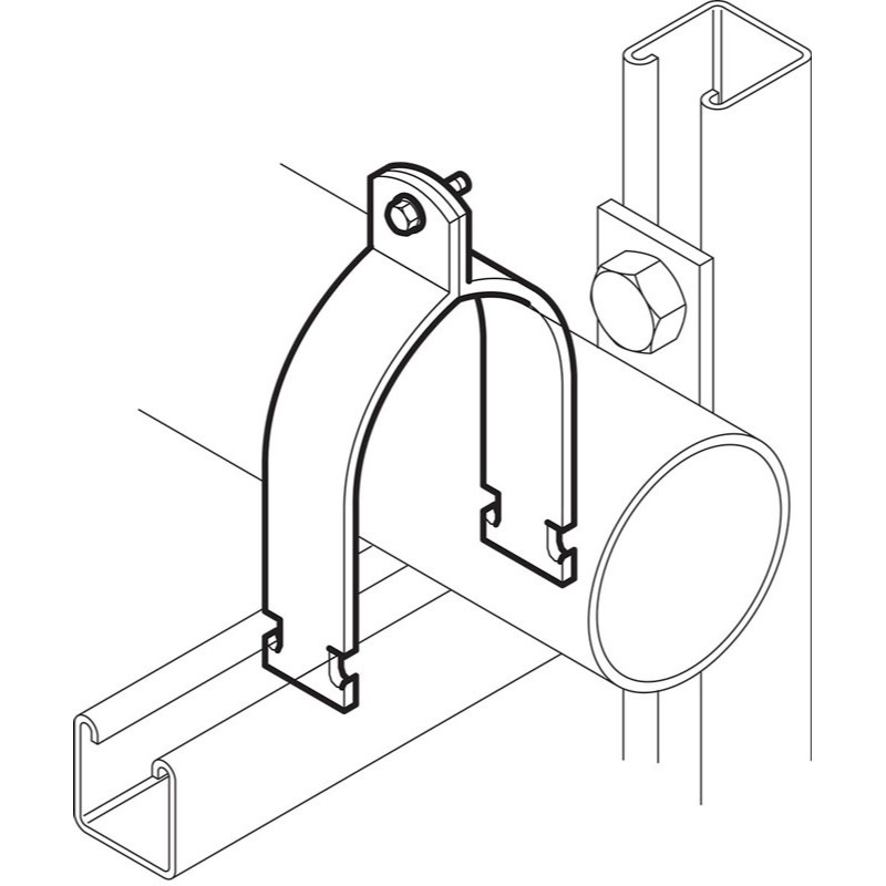 Legrand Buisklem diameter 62-71 mm Thvz - Lg pipeclamplarge - 20041587