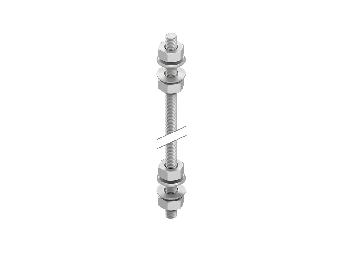 Niedax Group M 10/2000 DRAADSTANG +MOEREN - M 10 a - 20048249
