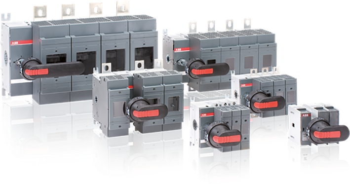 ABB Componenten OS1250D04N1 SCHAKELAARZEKERING - Os switch fusestif - 20096634