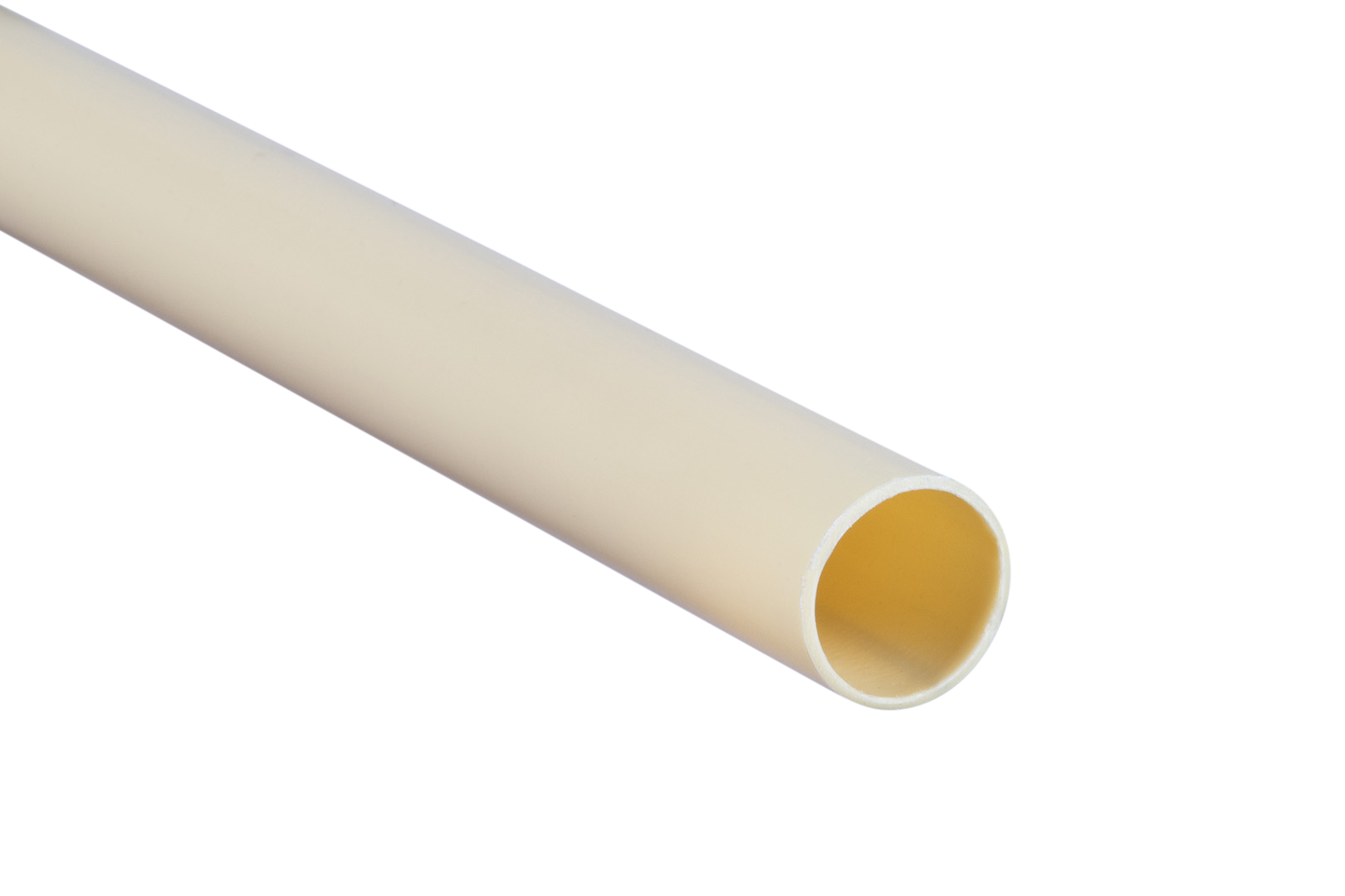 PIPELIFE pvc buis creme 1" 25mm - Pl polivolt pipe cream lr detached - 2013037
