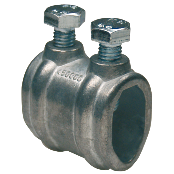 JMV Aansluitklem 1/2 inch 2 bouten - Productfoto transparant aansluitklem jmv 9200060 - 20212140