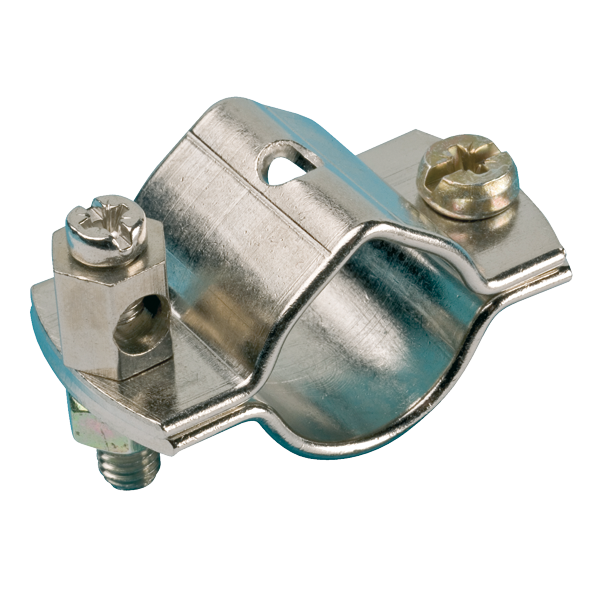 JMV aardklem 10-12mm Uni (1/8") - Productfoto transparant aardklem uni jmv 9200018 - 5021405