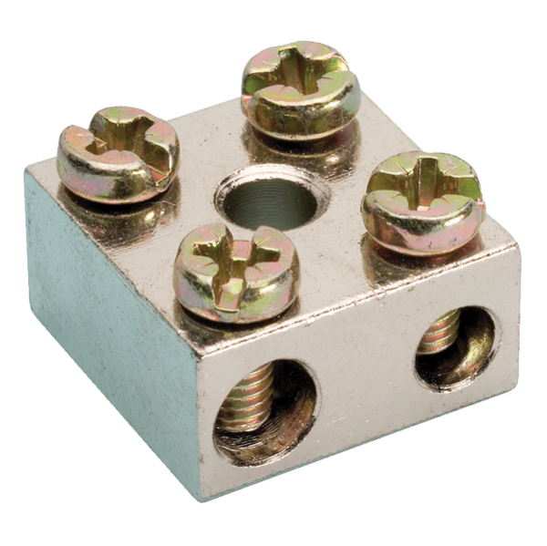 JMV aardblokje (A) 1x25+1x6mm&sup2; gesl. - Productfoto transparant blokaftakklem a jmv 9200039 - 5031952
