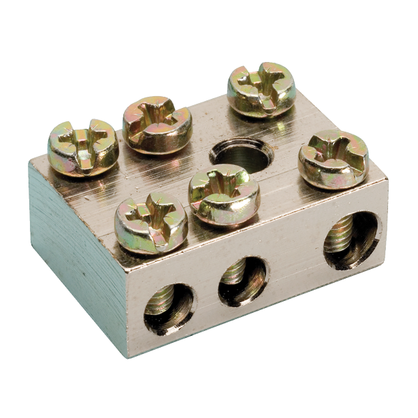 JMV aardblokje (B) 1x25+2x6mm&sup2; gesl. - Productfoto transparant blokaftakklem b jmv 9200040 - 5031940