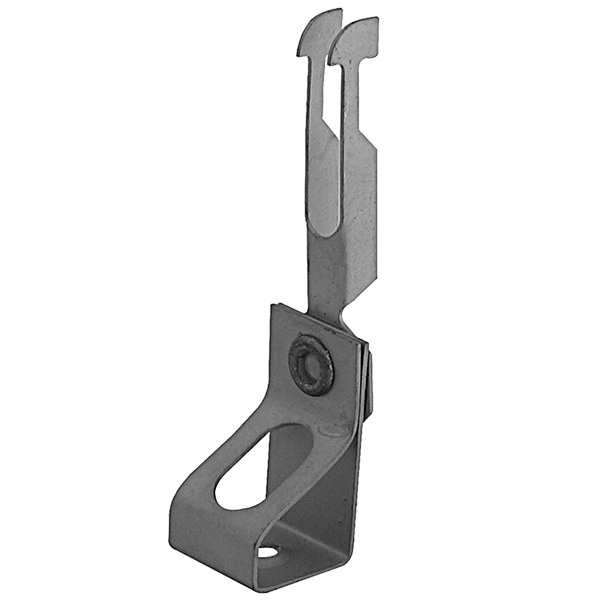 JMV Dakplaathanger recht, voor pendel M8. boorgat 7mm - Productfoto transparant dakplaathanger rd ict jmv 9003740 - 20156569