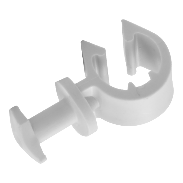 Schnabl Kunststof bevestigingsclip Euro-Clip, halogeenvrij, voor draadeindbev. - Productfoto transparant draadeindeclip sgc euroclip schnabl 230360 - 20148635