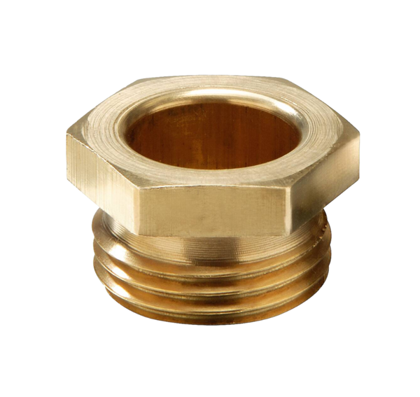 Wiska Drukmoer messing -150-250 graden M24x1,5 - Productfoto transparant drukmoer messing wiska - 20194715
