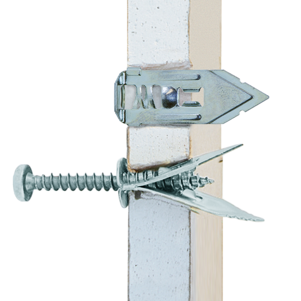 JMV Inslagplug gipsplaat 6,5-13mm uittrekwaarde 12,5kg schroef 3,5-4,5/30m - Productfoto transparant inslagplug hw pro jmv 9401001 - 20156286