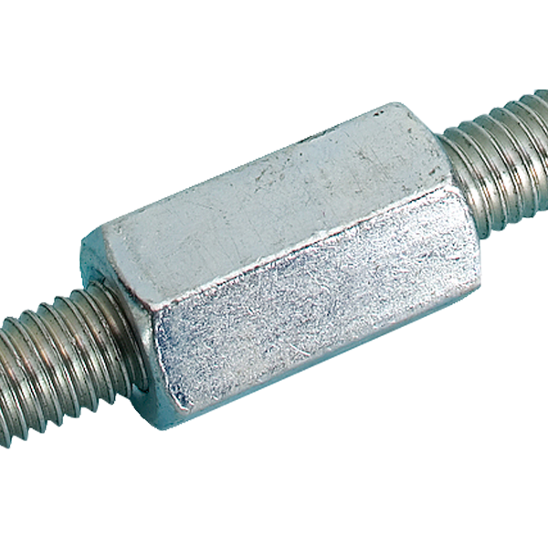 JMV Koppelmoer staal verzinkt, M6 - Productfoto transparant koppelmoer m8 jmv 9400910 - 20155623