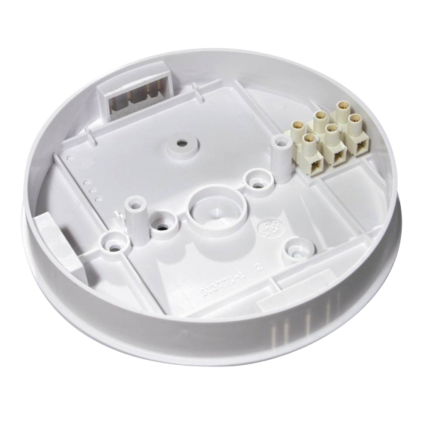 Ei Electronics Lasdoos voor 230V gevoede melders, in- en uitvoer ronde en platte buis - Productfoto transparant lasdoos opbouw ei127 ei electronics 220800 - 20150765