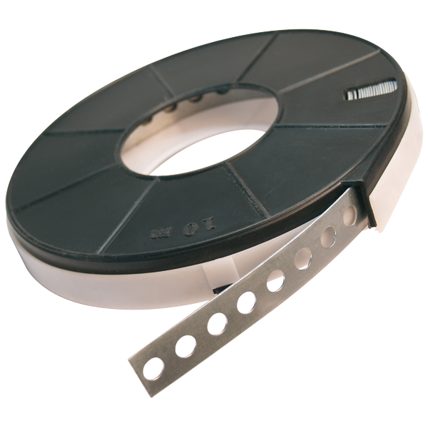 JMV Montageband 12x0,8mm, gatmaat 5mm, hoh 8mm lengte 10 meter, - Productfoto transparant montageband 10 meter jmv 9400950 - 20156808