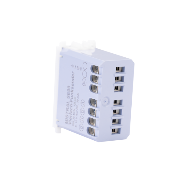 Grothe Inbouwzender 4-voudig, voeding 8-12V (AC/DC), voor Mistral, Echo, Cali - Productfoto transparant relais mistral se09 grothe - 20148293