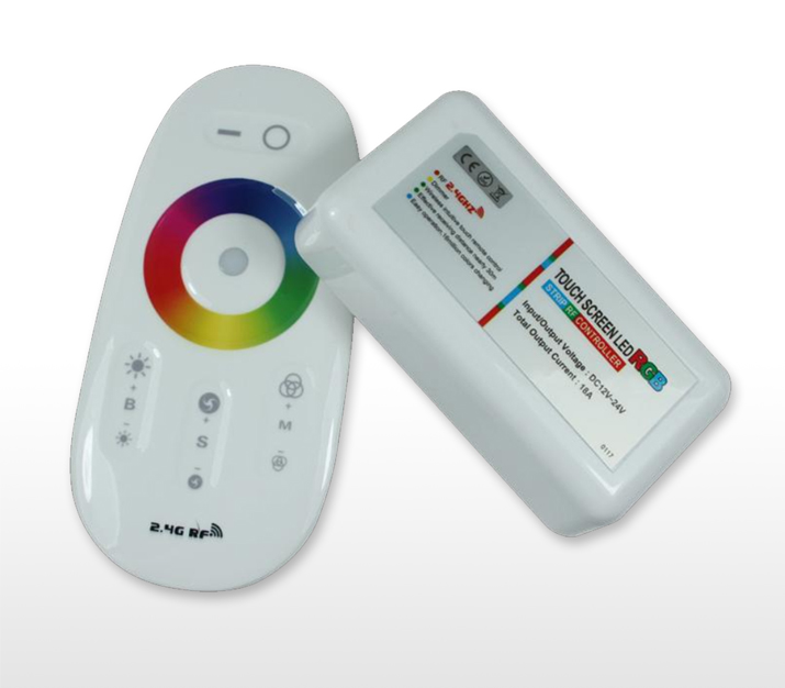 PROLUMIA controller rgb draadloos met kleurwiel 12/24vdc - Prolumia controller rgb draadloos wifi 46191170 - 8801107