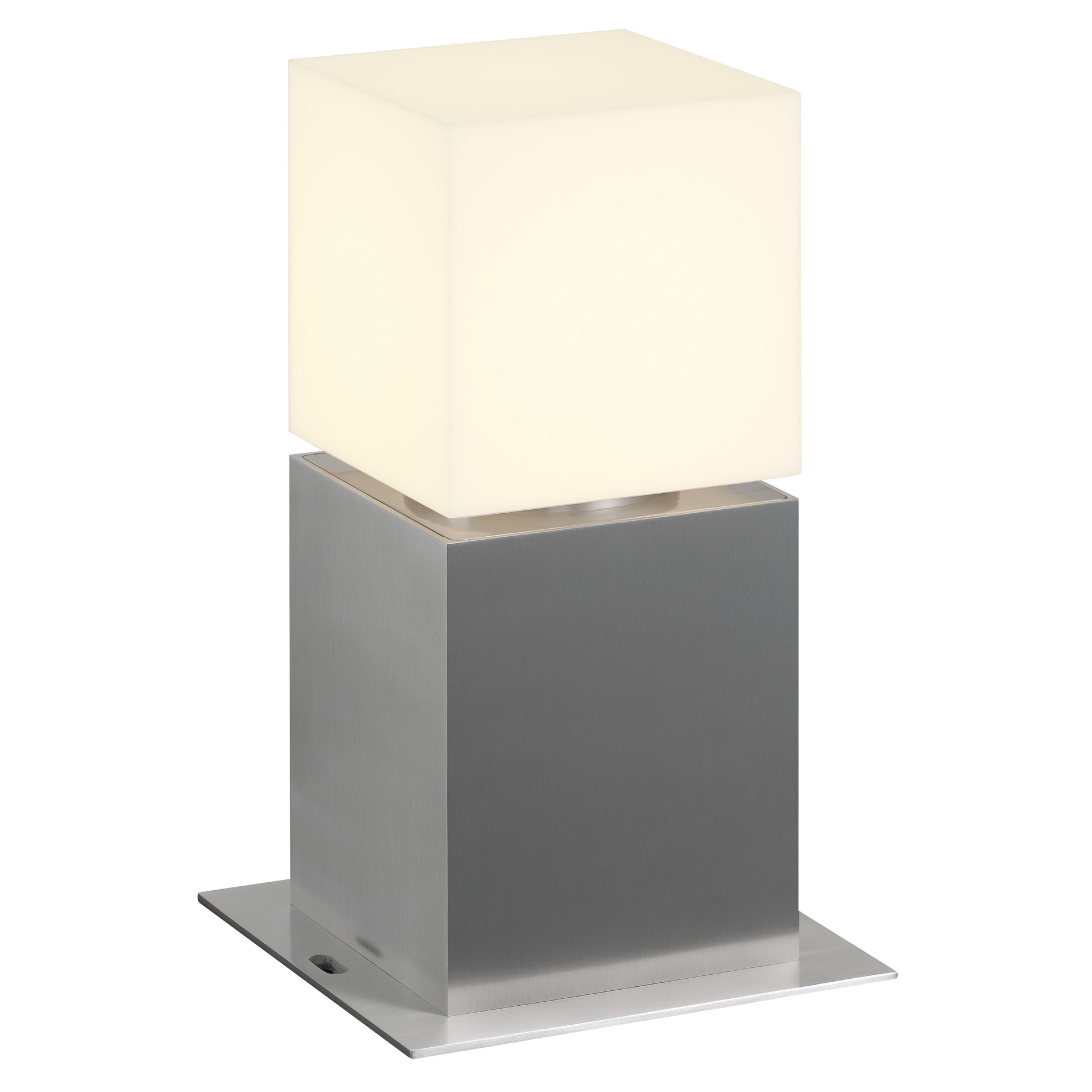 SLV SQUARE POLE 30, E27 Outdoor staande lamp, inox 304, max. 20W, IP44 - Slv 1000344 1 h rgb - 20022855