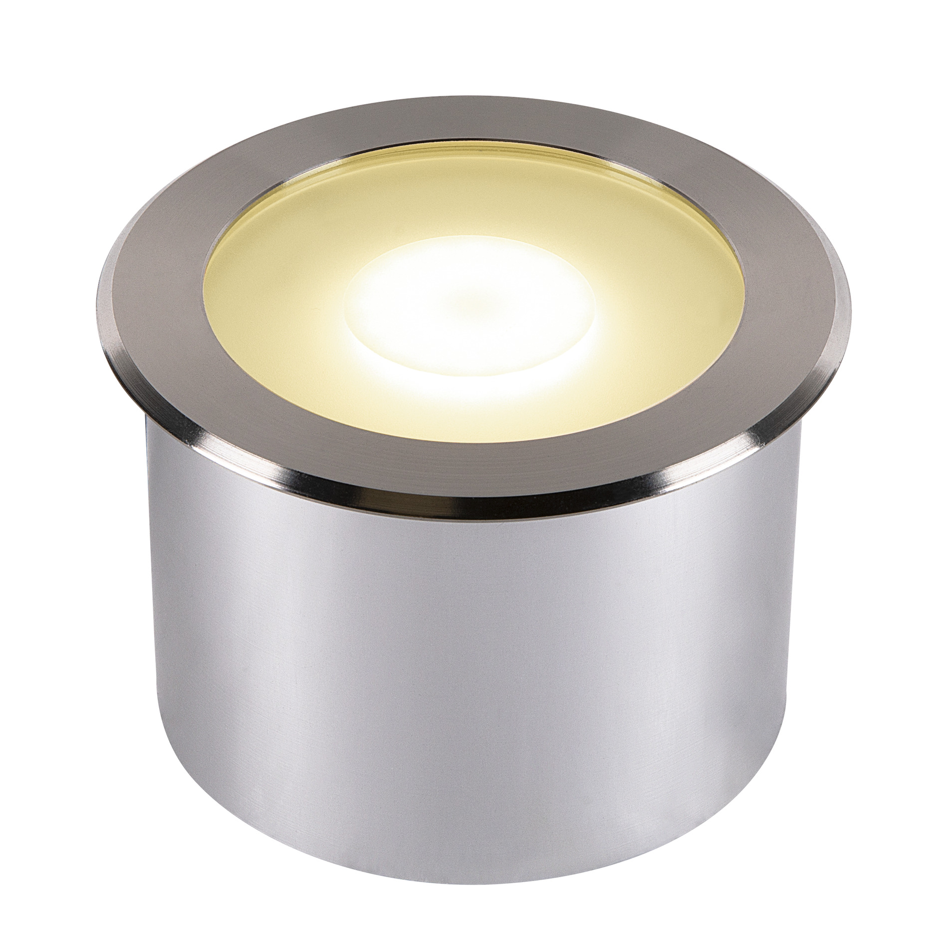 SLV DASAR FLAT 120 EL, vloerinbouwarmatuur roestvrij staal 7W 4000K - Slv 1006107 1 h rgb - 20025423