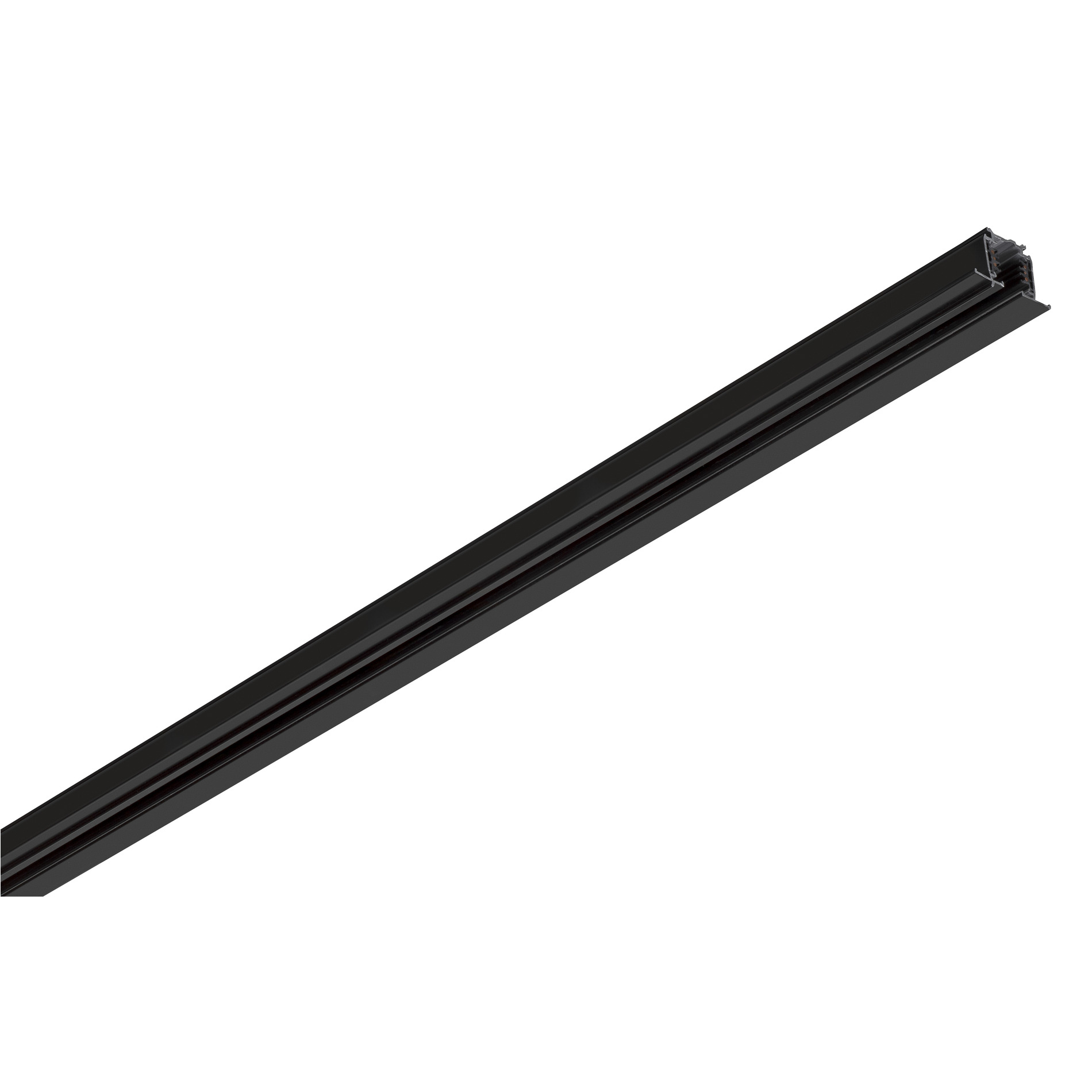 SLV S-TRACK 3-fasen-inbouwrail, hoogvoltagerail, DALI, PHASE, 1m, zwart - Slv 1006511 1 h rgb - 20025613