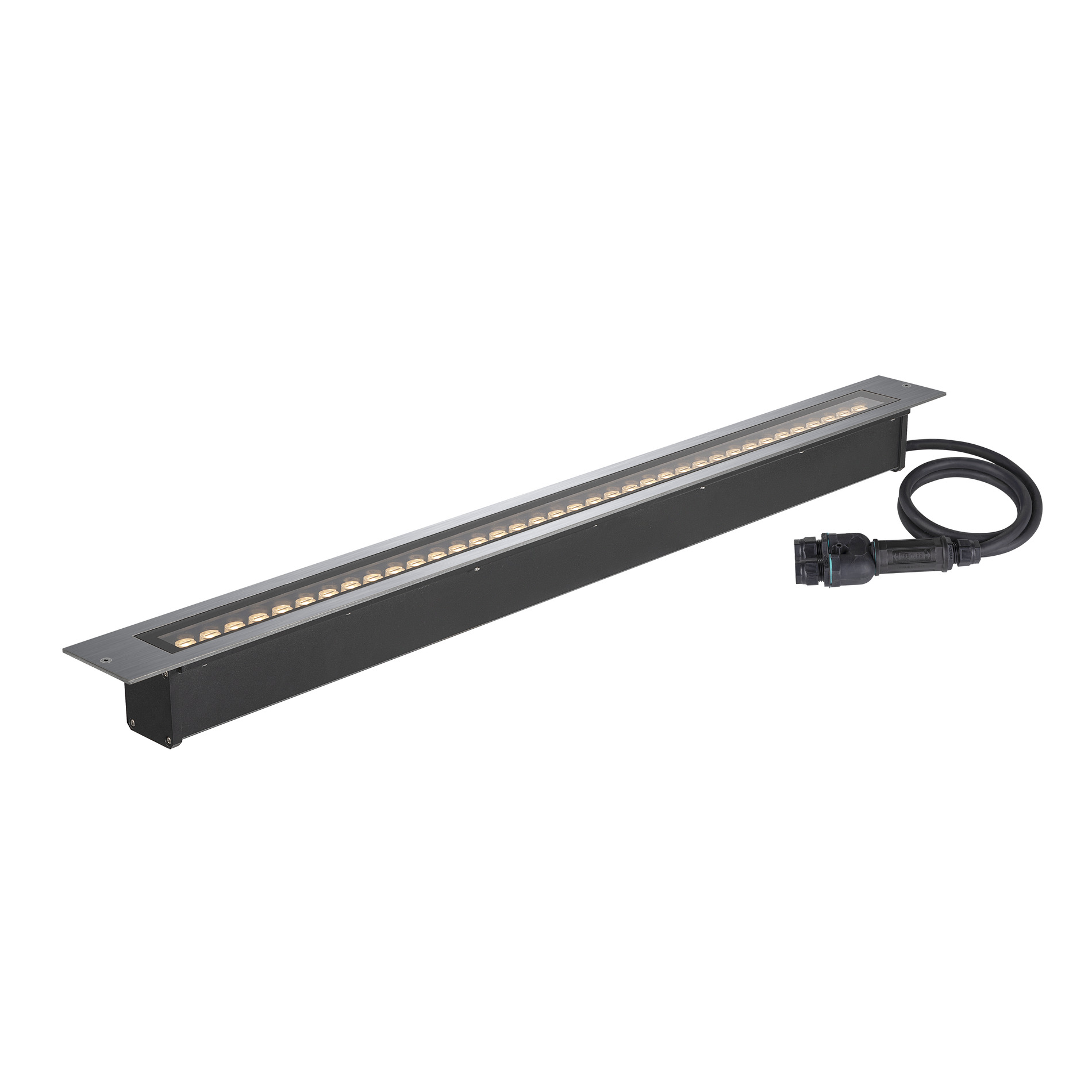 SLV DASAR&reg; 1200, vloerinbouwarmatuur, 34 W, 3000K, IP65/IP67, vierkant, ro - Slv 1007196 1 h rgb - 20026138