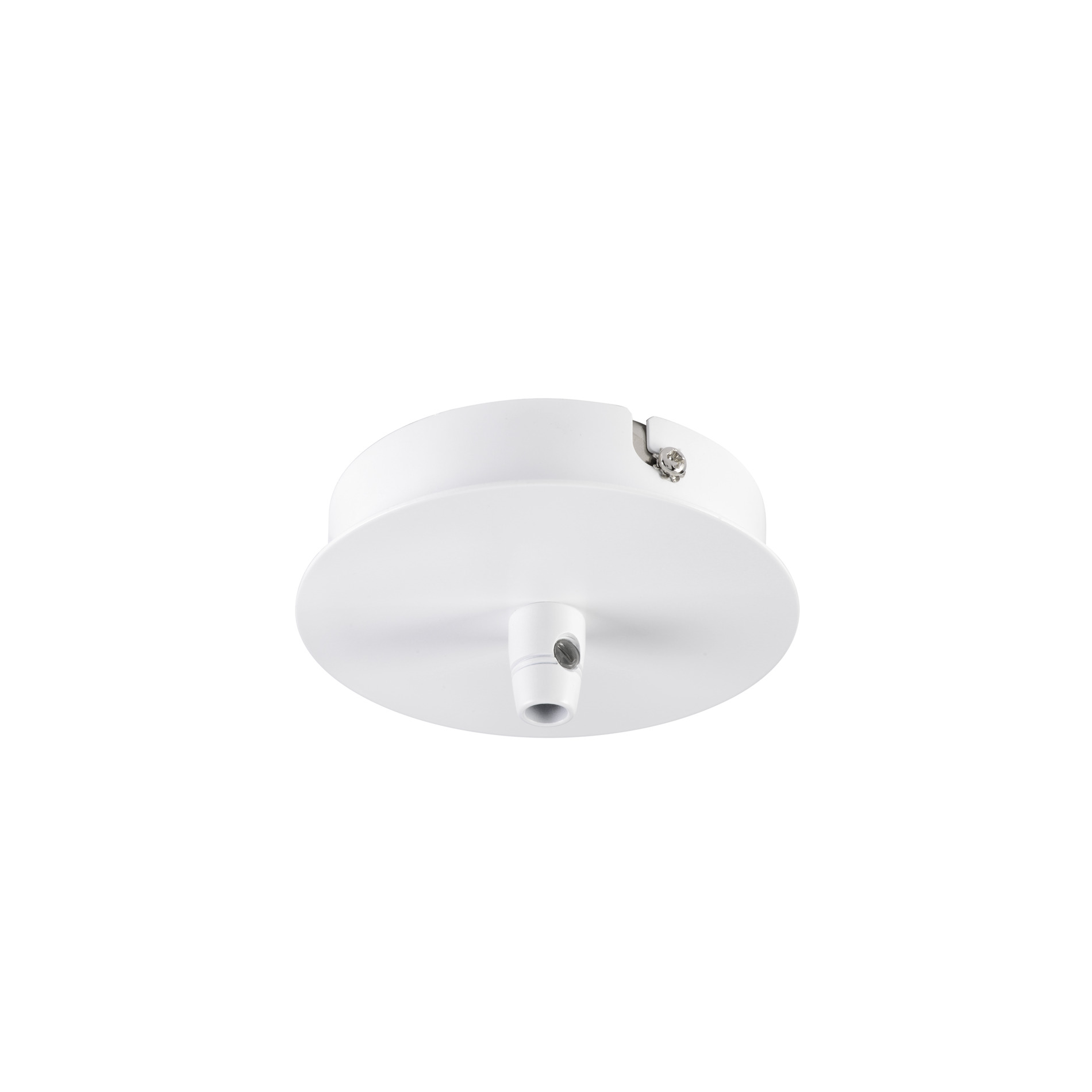 SLV Plafondrozet, 1 uitgang, rond, wit, incl. trekontlasting - Slv 132601 1 h rgb - 20208453