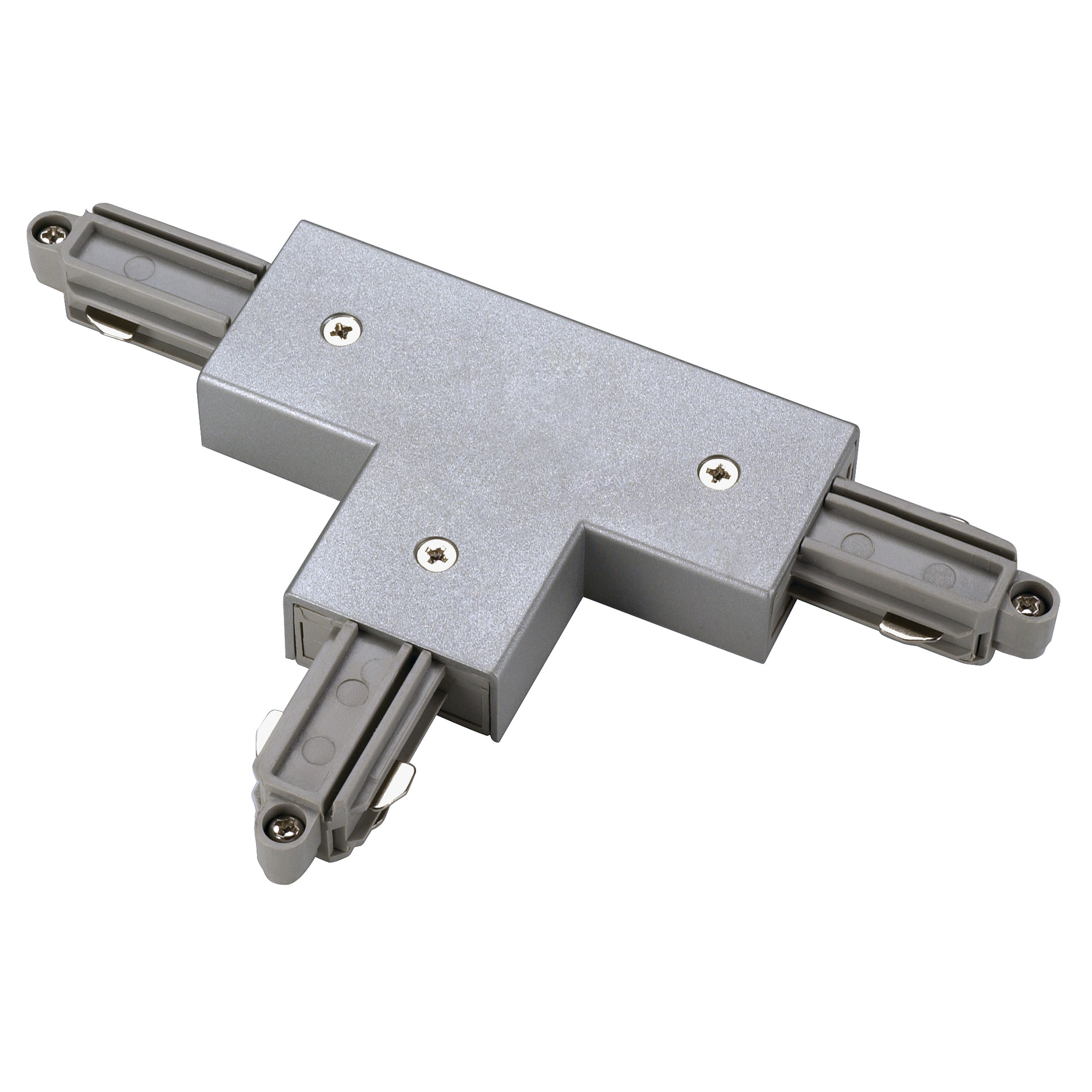 SLV T-verbinder voor 1-fase hoogvoltage-stroomrail, opbouwversie, aarde bu - Slv 143072 1 h rgb - 20028722