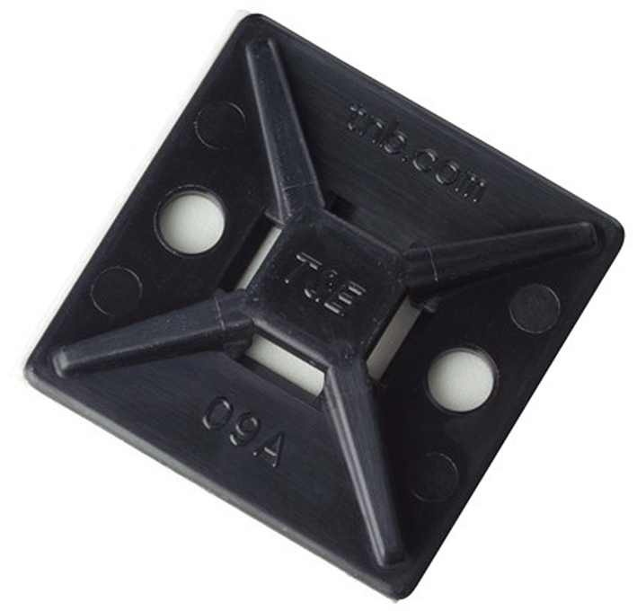 plakzadel zwart 25x25 - Tc345ax tr1 - 2007098