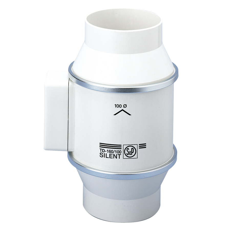 S&P td160/100n buisventilator silent - Td silent product model160 - 4061012