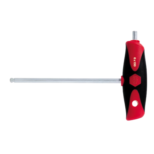 WIHA T-greep Inbussleutel kogelkop met zijpunt ComfortGrip 540DS 6,0x1 - 00485d8d 6c5c 4e14 8484 04164250e045 - 20013391