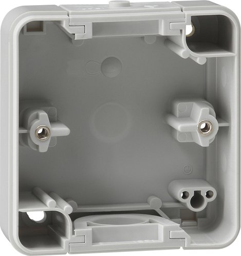 GIRA onderbak 1v wd grijs 006135 - 006135 - 3300200