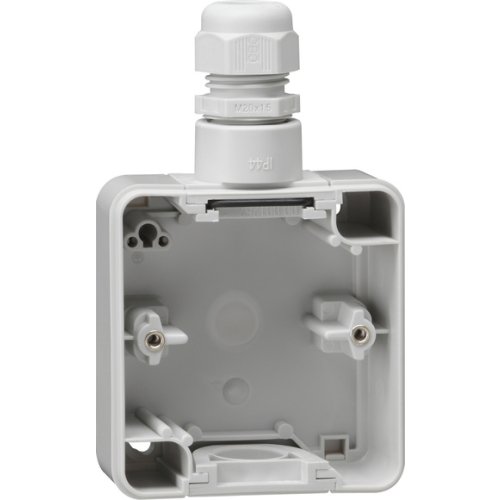 GIRA onderbak 1v wd grijs 007135 - 007135 - 11003286