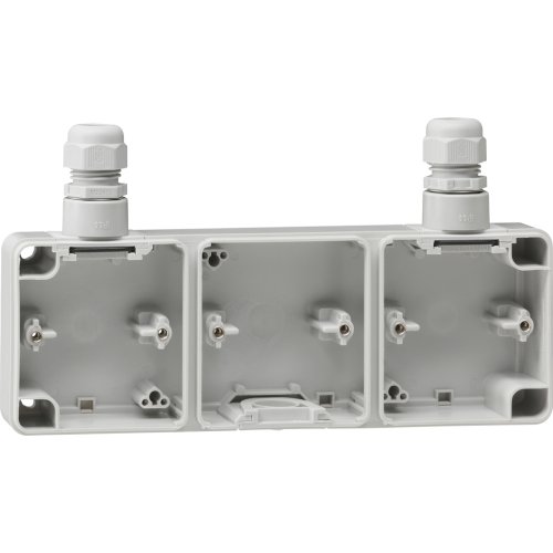 GIRA onderbak 3v wd grijs 008335 - 008335 - 11010539
