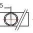 WIHA Dopschroevendraaier SoftFinish ronde schacht en zeskant aanzet 34 - 01093 2 - 20012402