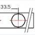 aardrail met m10 boutjes (30 x M10 200A 20x5x1000) - 01094 2 - Z4004