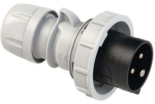 PCE steker twist zwart 16A 3P 230V 7H ip67 - 0132 7v - 0132-7V