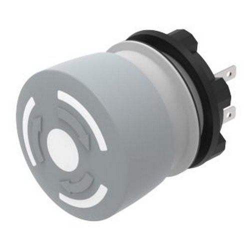 EAO Stopschakelaar grijs 1NC onverlicht solder-faston cont. zwarte ring - 01e71e1730f390384b8d12dd239f2725 - 20045500