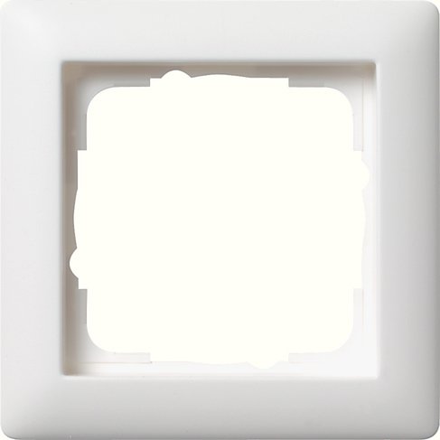 GIRA afdekraam 1v zuiver wit mat st55 021104 - 021104 - 3300151