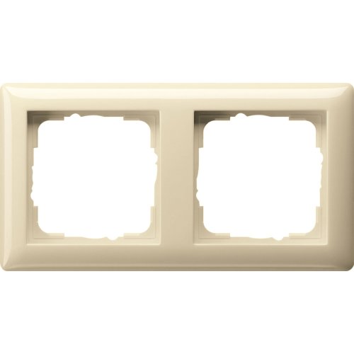 GIRA afdekraam 2v creme st55 021201 - 021201 - 3300127