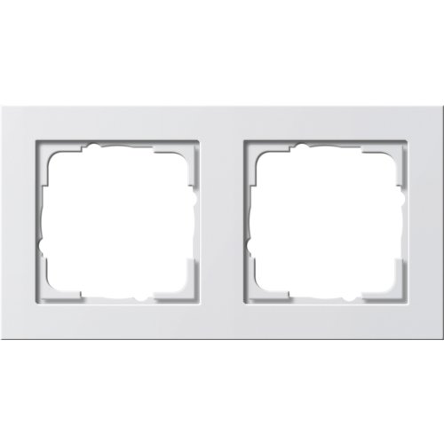 GIRA afdekraam 2v zuiver wit mat e2 021222 - 021222 - 11004752