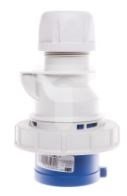 PCE steker twist blauw 32A 5P 400V 9H ip67 - 0252 9v - 0252-9V
