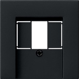 GIRA centraalplaat usb mat zwart 0276005 - 0276005 - 3300378