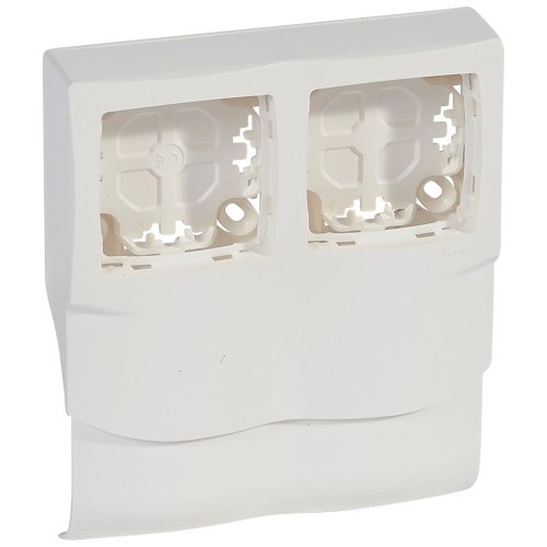 Legrand DLPlus Oteo kader 2V montage langs het DLP-profiel plint H20mm - 031451 legrand 1000 - 20037604
